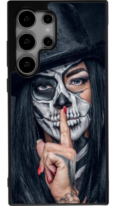 Samsung Galaxy S25 Ultra Case Hülle - Silikon schwarz Halloween 18 19