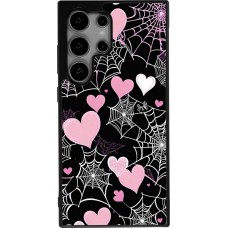 Coque Samsung Galaxy S25 Ultra - Silicone rigide noir Halloween 2024 girly