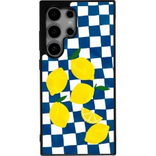 Coque Samsung Galaxy S25 Ultra - Silicone rigide noir Illustration lemons 2026