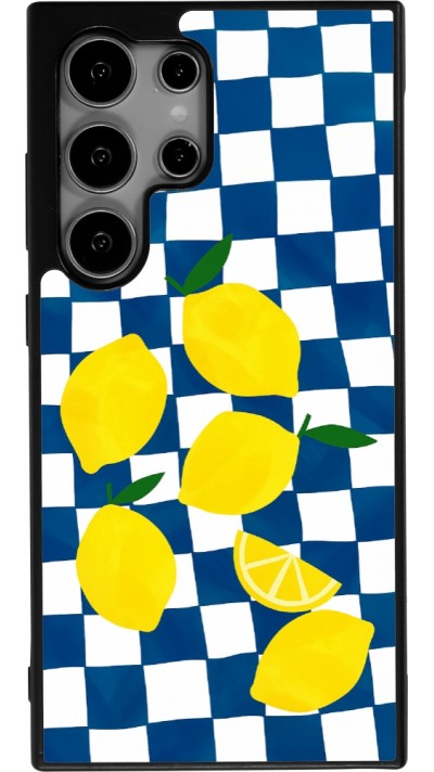 Coque Samsung Galaxy S25 Ultra - Silicone rigide noir Illustration lemons 2026