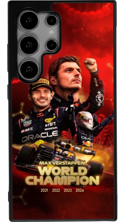 Samsung Galaxy S25 Ultra Case Hülle - Silikon schwarz Max Verstappen Champion 2023