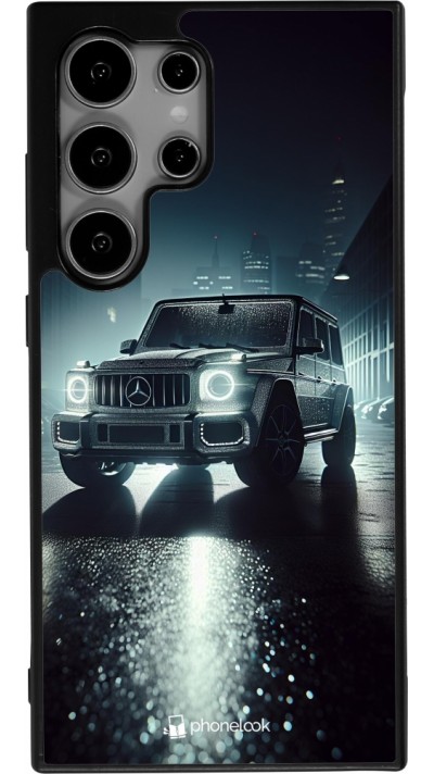 Samsung Galaxy S25 Ultra Case Hülle - Silikon schwarz Mercedes G AMG Nacht