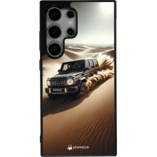 Coque Samsung Galaxy S25 Ultra - Silicone rigide noir Mercedes G Drift Desert
