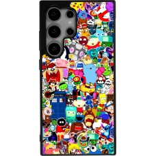 Samsung Galaxy S25 Ultra Case Hülle - Silikon schwarz Mixed cartoons
