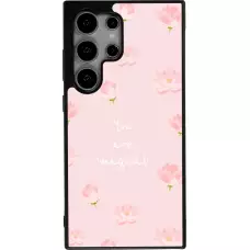 Coque Samsung Galaxy S25 Ultra - Silicone rigide noir Mom 2023 your are magical