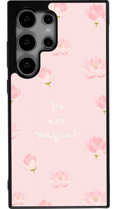 Samsung Galaxy S25 Ultra Case Hülle - Silikon schwarz Mom 2023 your are magical