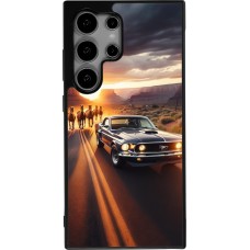 Samsung Galaxy S25 Ultra Case Hülle - Silikon schwarz Mustang 69 Grand Canyon