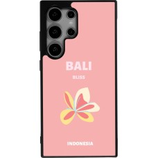 Samsung Galaxy S25 Ultra Case Hülle - Silikon schwarz Pop Summer Destination Bali