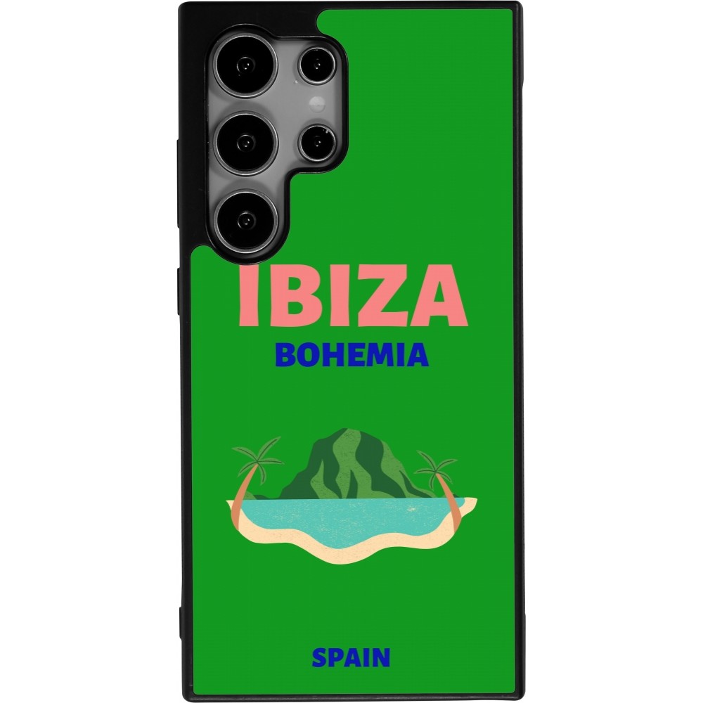 Coque Samsung Galaxy S25 Ultra - Silicone rigide noir Pop Summer Destination Ibiza