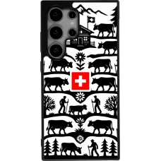 Samsung Galaxy S25 Ultra Case Hülle - Silikon schwarz Poya Schweiz 3