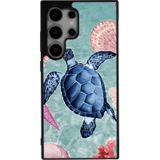Coque Samsung Galaxy S25 Ultra - Silicone rigide noir Preppy Turtle