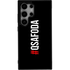 Samsung Galaxy S25 Ultra Case Hülle - Silikon schwarz Qsafoda 1