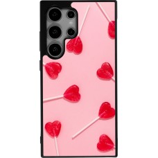 Coque Samsung Galaxy S25 Ultra - Silicone rigide noir Saint Valentines Day 26 Lollipop