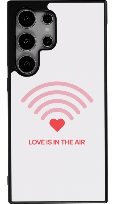 Coque Samsung Galaxy S25 Ultra - Silicone rigide noir Saint Valentines Day 26 Love is in the air