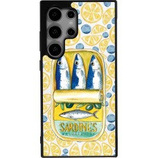 Coque Samsung Galaxy S25 Ultra - Silicone rigide noir Sardines in oil 2026