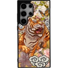 Samsung Galaxy S25 Ultra Case Hülle - Silikon schwarz Spring 23 japanese tiger