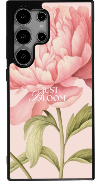 Samsung Galaxy S25 Ultra Case Hülle - Silikon schwarz Just Bloom Spring 2026