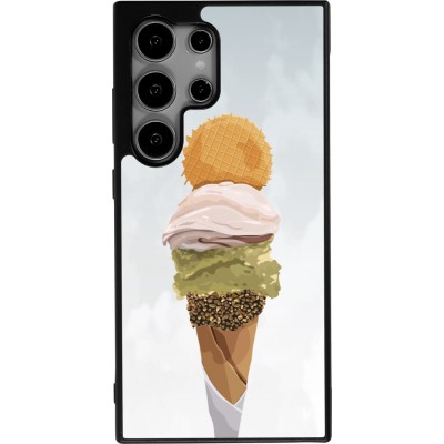 Coque Samsung Galaxy S25 Ultra - Silicone rigide noir Summer 2025 Cornet