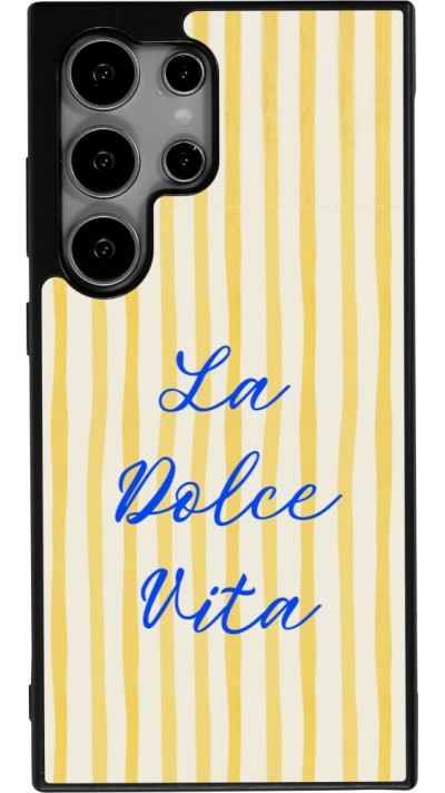 Coque Samsung Galaxy S25 Ultra - Silicone rigide noir The good life 2026