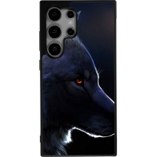 Samsung Galaxy S25 Ultra Case Hülle - Silikon schwarz Wolf Shape