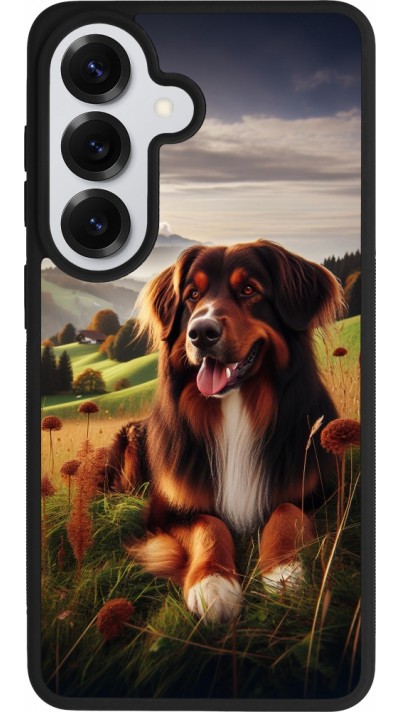 Samsung Galaxy S26 Case Hülle - Silikon schwarz Hund Land Schweiz