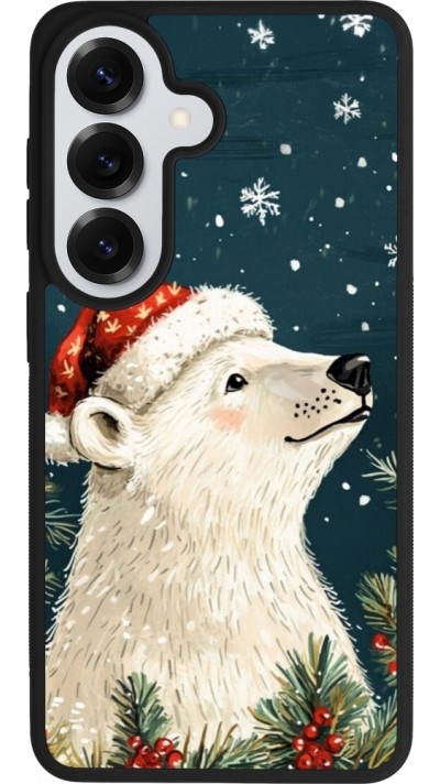Samsung Galaxy S26 Case Hülle - Silikon schwarz Christmas 25 Bear