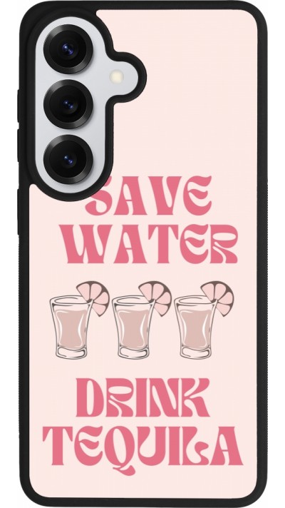 Samsung Galaxy S26 Case Hülle - Silikon schwarz Cocktail Save Water Drink Tequila