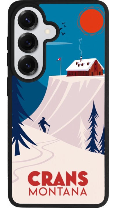 Samsung Galaxy S26 Case Hülle - Silikon schwarz Crans-Montana Cabane