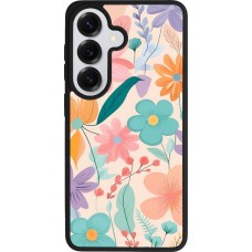 Coque Samsung Galaxy S26 - Silicone rigide noir Easter 2024 spring flowers
