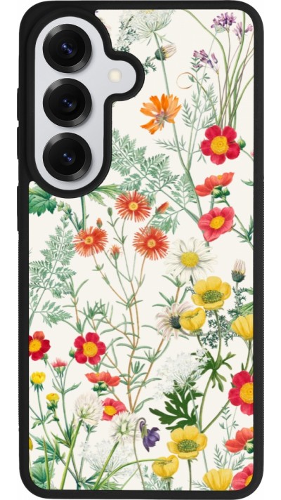 Samsung Galaxy S26 Case Hülle - Silikon schwarz Flora Botanical Wildlife