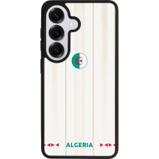 Coque Samsung Galaxy S26 - Silicone rigide noir Maillot de football Algérie 2026 personnalisable