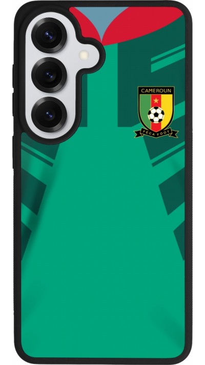 Samsung Galaxy S26 Case Hülle - Silikon schwarz Kamerun 2022 personalisierbares Fussballtrikot