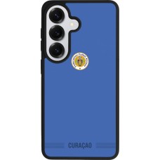 Samsung Galaxy S26 Case Hülle - Silikon schwarz Curaçao 2026 personalisierbares Fussballtrikot