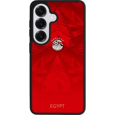 Samsung Galaxy S26 Case Hülle - Silikon schwarz Ägypten 2026 personalisierbares Fussballtrikot