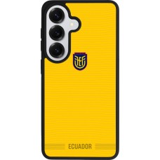 Samsung Galaxy S26 Case Hülle - Silikon schwarz Ecuador 2026 personalisierbares Fussballtrikot
