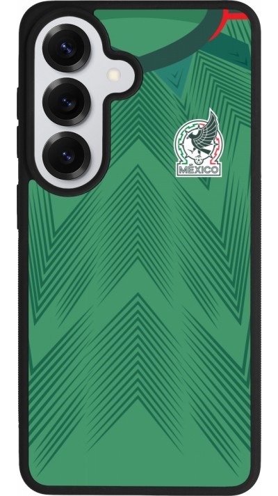Samsung Galaxy S26 Case Hülle - Silikon schwarz Mexiko 2022 personalisierbares Fussballtrikot