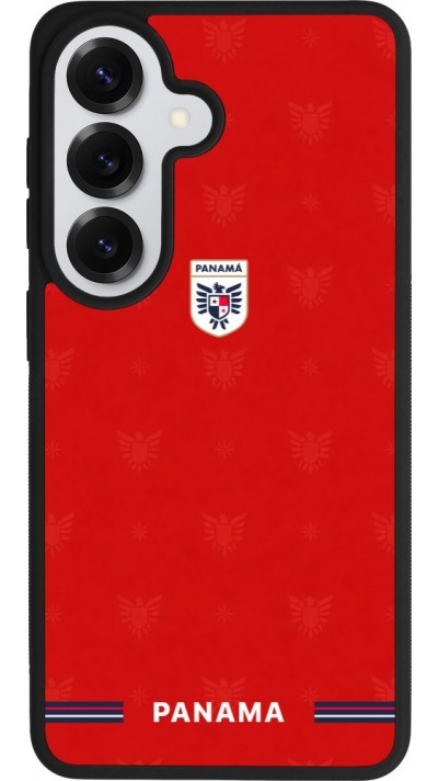 Samsung Galaxy S26 Case Hülle - Silikon schwarz Panama 2026 personalisierbares Fussballtrikot