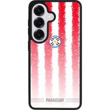 Samsung Galaxy S26 Case Hülle - Silikon schwarz Paraguay 2026 personalisierbares Fussballtrikot