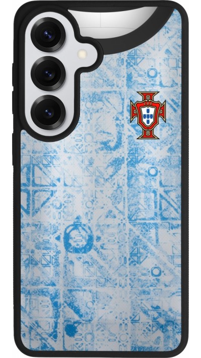 Samsung Galaxy S26 Case Hülle - Silikon schwarz Portugal Away personalisierbares Fussballtrikot