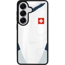 Samsung Galaxy S26 Case Hülle - Silikon schwarz Schweiz Away personalisierbares Fussballtrikot