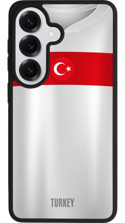Samsung Galaxy S26 Case Hülle - Silikon schwarz Türkei personalisierbares Fussballtrikot