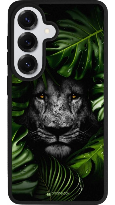 Samsung Galaxy S26 Case Hülle - Silikon schwarz Forest Lion