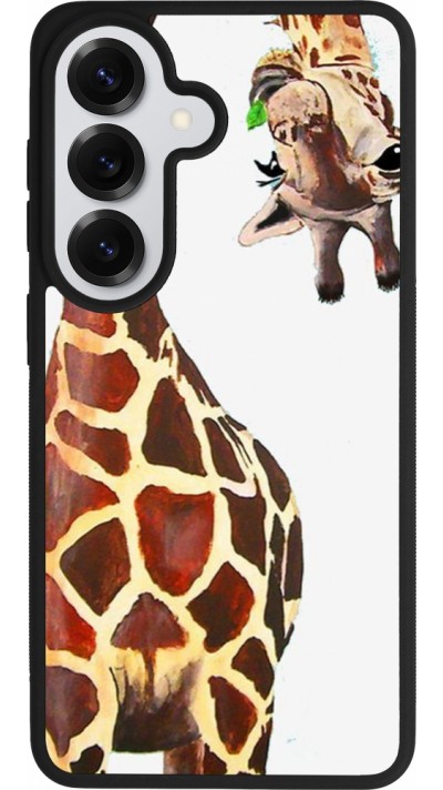 Samsung Galaxy S26 Case Hülle - Silikon schwarz Giraffe Fit