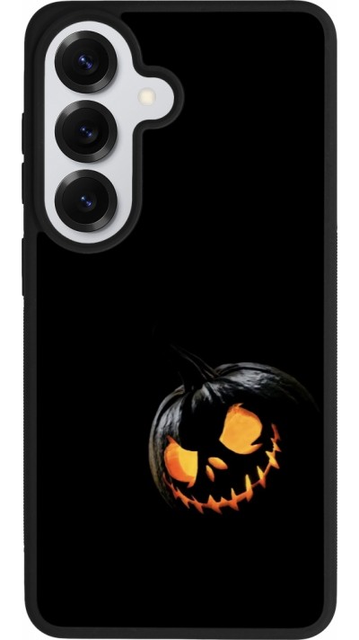 Coque Samsung Galaxy S26 - Silicone rigide noir Halloween 2023 discreet pumpkin