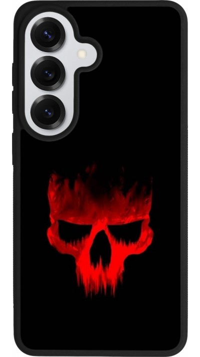 Coque Samsung Galaxy S26 - Silicone rigide noir Halloween 2023 scary skull