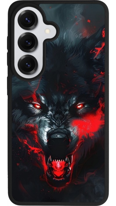 Coque Samsung Galaxy S26 - Silicone rigide noir Halloween 2024 mad werewolf