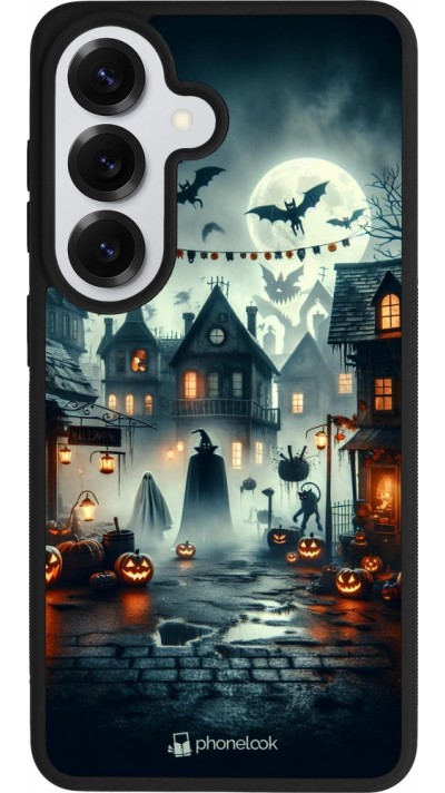 Coque Samsung Galaxy S26 - Silicone rigide noir Halloween Spookville