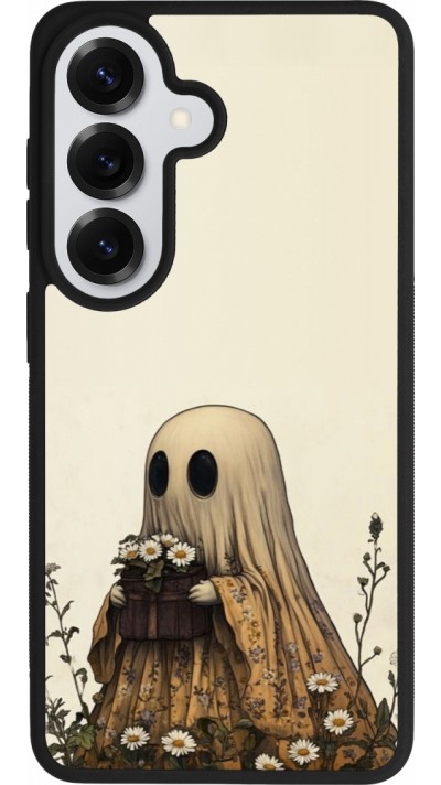 Coque Samsung Galaxy S26 - Silicone rigide noir Halloween 2025 Ghost gardener