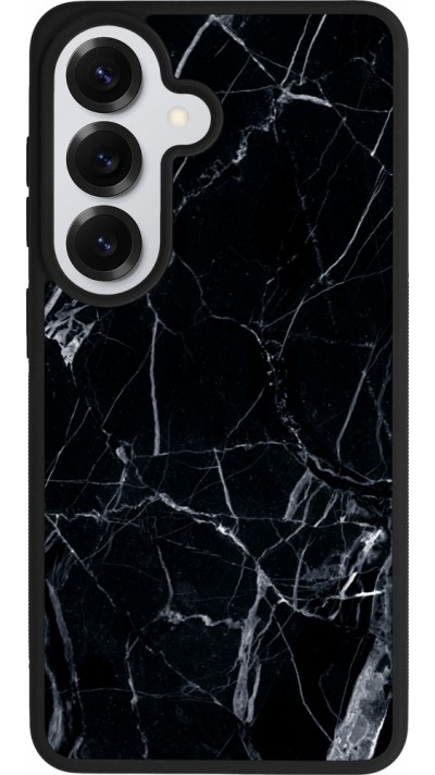 Samsung Galaxy S26 Case Hülle - Silikon schwarz Marble Black 01