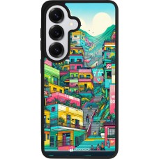 Coque Samsung Galaxy S26 - Silicone rigide noir Medellin Comuna 13 Art